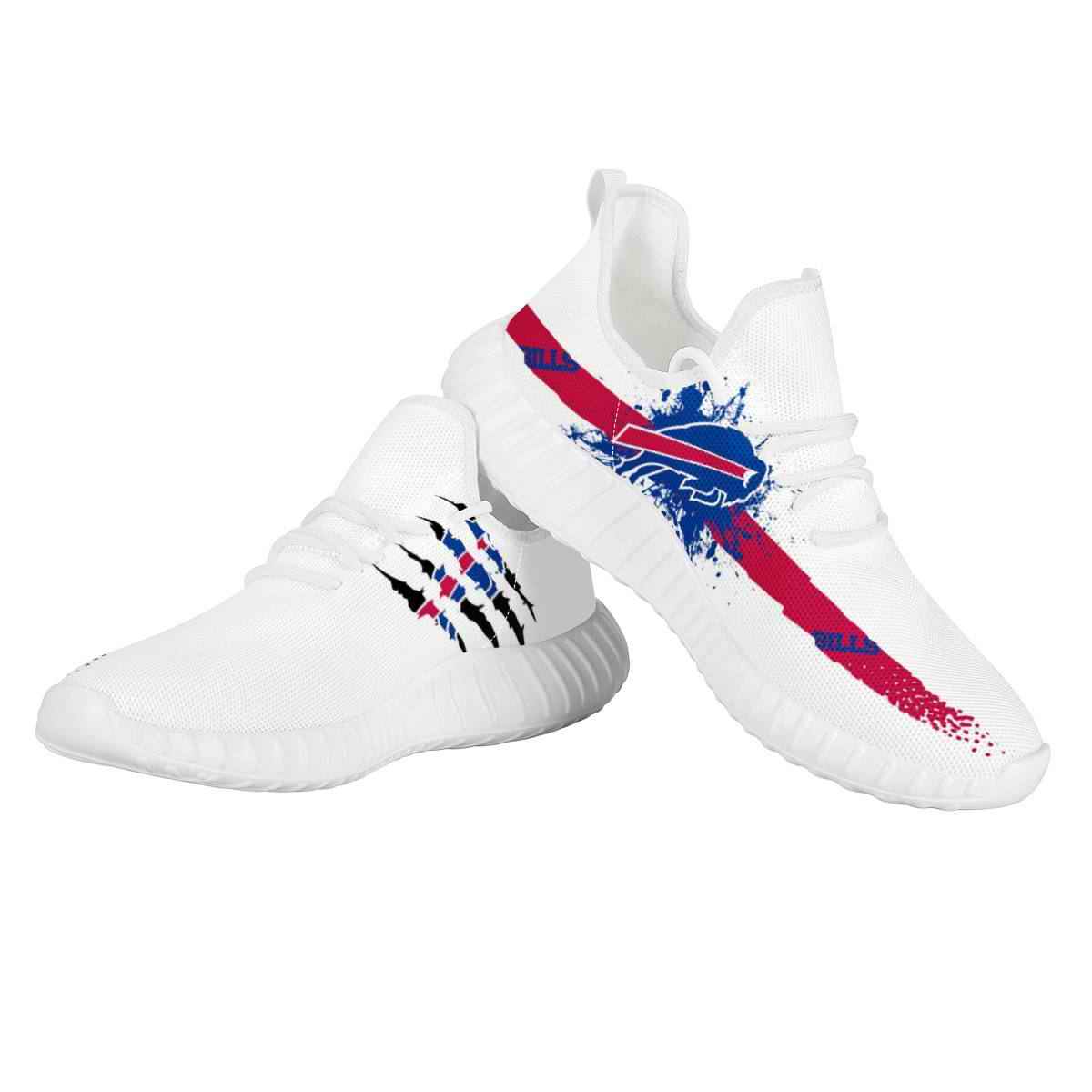 Women's Buffalo Bills Mesh Knit Sneakers/Shoes 007