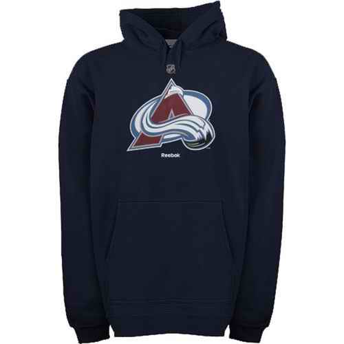 Reebok Colorado Avalanche Primary Logo Pullover Hoodie Steel Blue