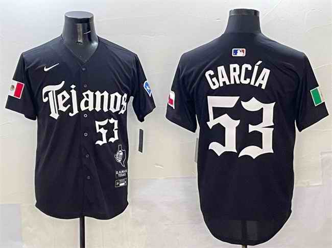 Men's Texas Rangers #53 Adolis Garc