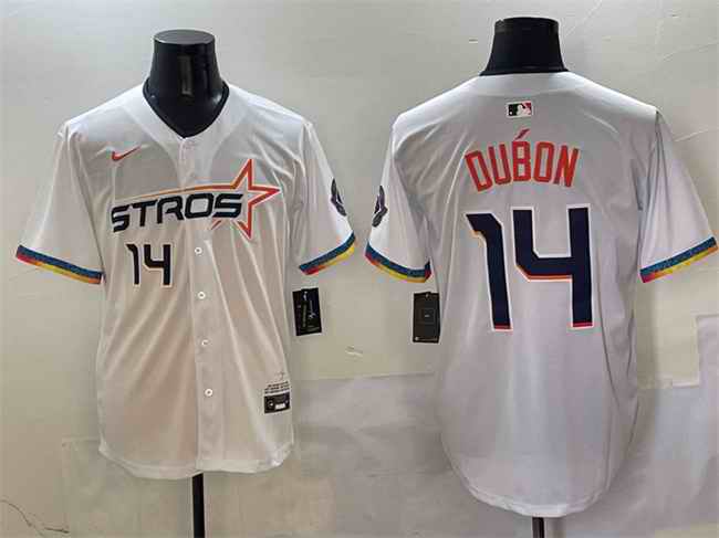 Men's Houston Astros #14 Mauricio Dub