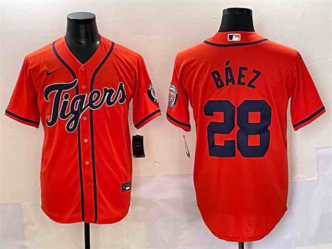 Men's Detroit Tigers #28 Javier B