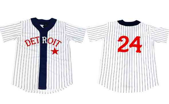 Men's Detroit Stars Active Player Custom White Stitched Baseball Jersey