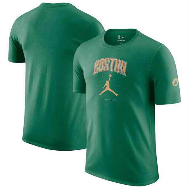 Men's Boston Celtics Kelly Green Essential Cities T-Shirt