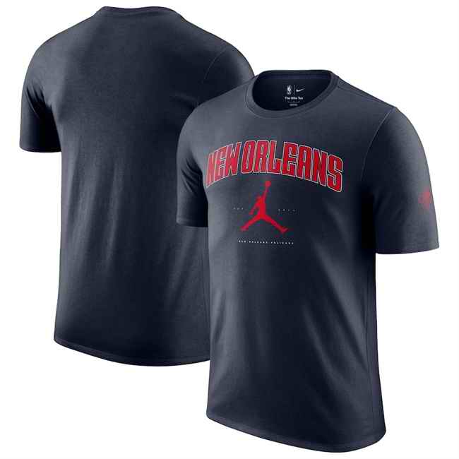 Men's New Orleans Pelicans Navy Essential Cities T-Shirt
