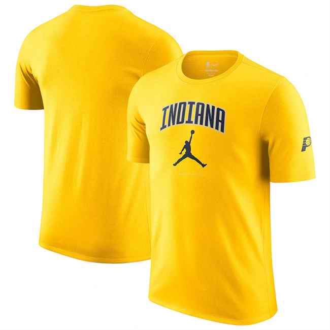 Men's Indiana Pacers Gold Essential Cities T-Shirt