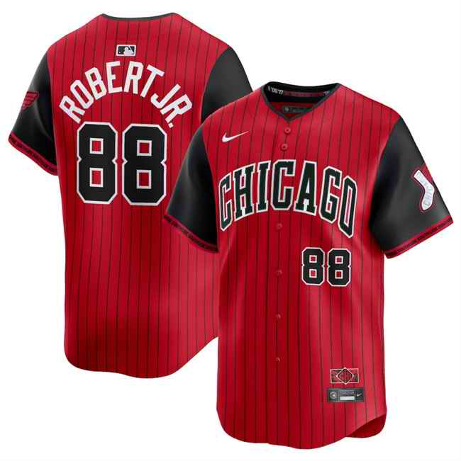 Youth Chicago White Sox ACTIVE PLAYER Custom Red/Black 2025 City Connect Limited Stitched Baseball Jersey