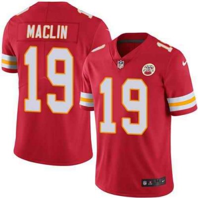 Nike Chiefs #19 Jeremy Maclin Red Men's Stitched NFL Limited Rush Jersey