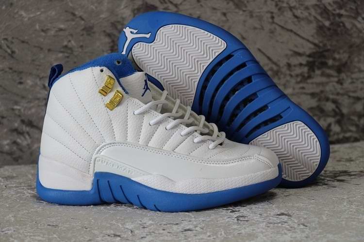 Running weapon Cheap Air Jordan 12 French Blue Shoes Retro Women