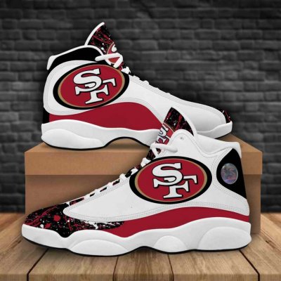 Men's San Francisco 49ers Limited Edition JD13 Sneakers 002