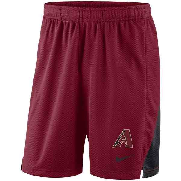 Men's Arizona Diamondbacks Red Franchise Performance Shorts