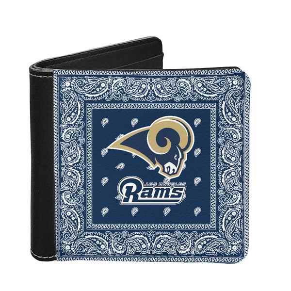 Los Angeles Rams PU Leather Wallet 001(Pls Check Description For Details)