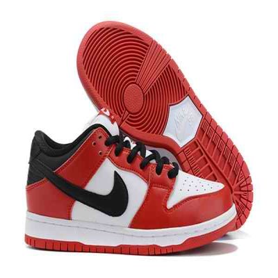 Women's Dunk Low SB Red/Black Shoes 177