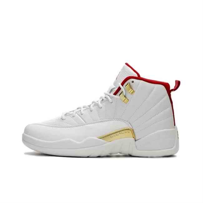 Men's Running weapon Air Jordan 12 White Shoes 055