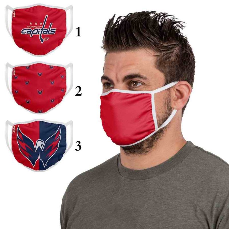 Washington Capitals Sports Face Mask 001 Filter Pm2.5 (Pls check description for details)