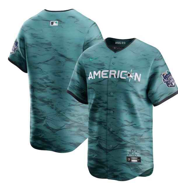 Men's Tampa Bay Rays Blank Teal 2023 All-star Cool Base Stitched Baseball Jersey