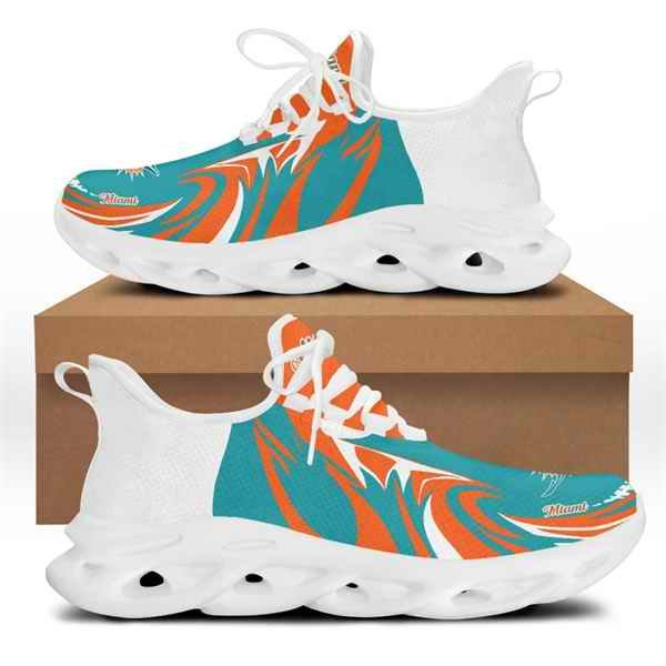 Women's Miami Dolphins Flex Control Sneakers 0012