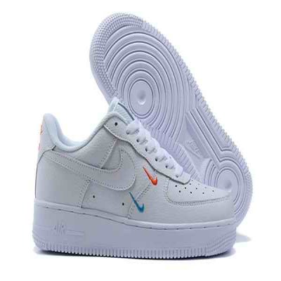 Women's Air Force 1 Low Top White Shoes 0113