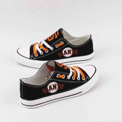 Men's San Francisco Giants Repeat Print Low Top Sneakers 008