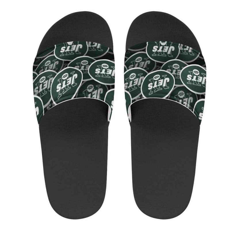 Men's New York Jets Flip Flops 002