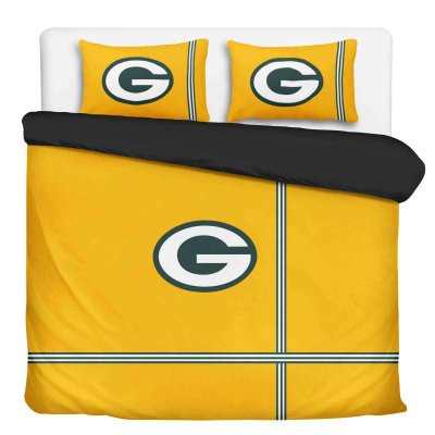 Green Bay Packers 3-Piece Full Bedding 001