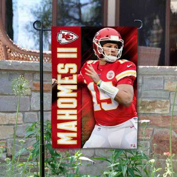 Kansas City Chiefs Double-Sided Garden Flag 004 (Pls check description for details)