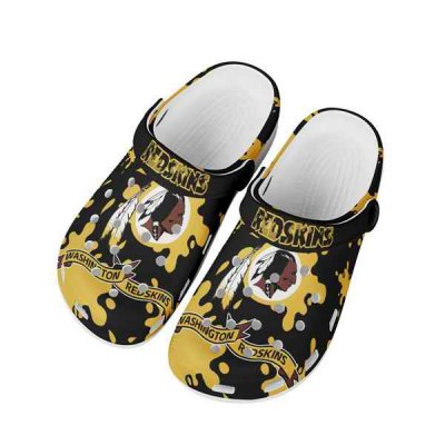 Women's Washington Football Team Bayaband Clog Shoes 002