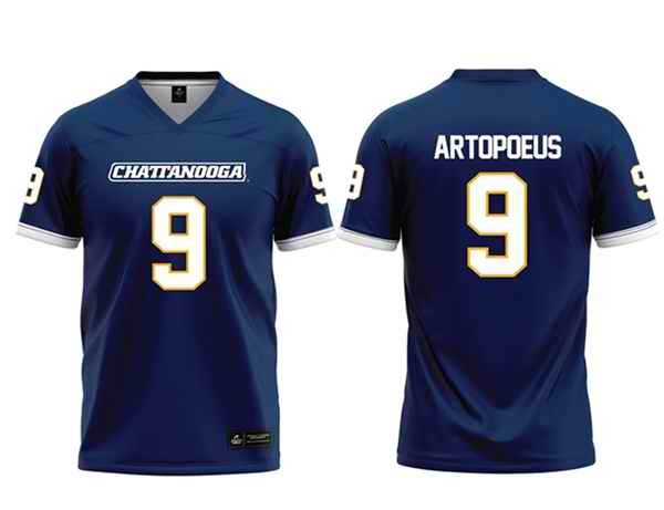 Men's UTC Customized Navy Stitched Jersey