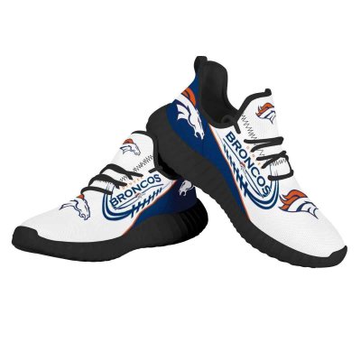 Women's NFL Denver Broncos Mesh Knit Sneakers/Shoes 005