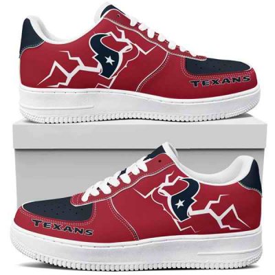 Men's Houston Texans Air Force 1 Sneakers 001