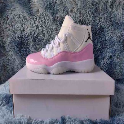 Men's Running weapon Air Jordan 11 Pink/White Shoes 064