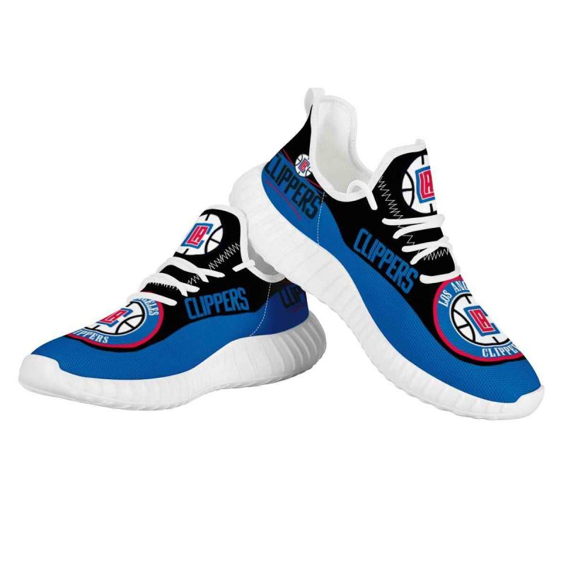 Women's Los Angeles Clippers Mesh Knit Sneakers/Shoes 001