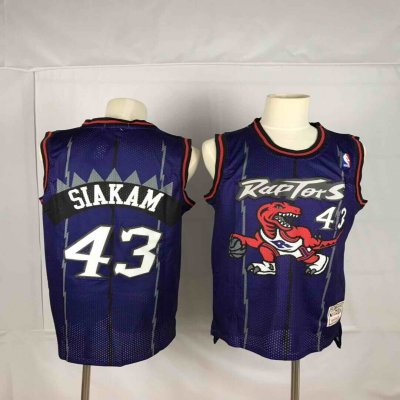 Men's Toronto Raptors #43 Pascal Siakam Blue Swingman Stitched NBA Jersey