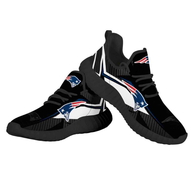 Women's NFL New England Patriots Mesh Knit Sneakers/Shoes 006