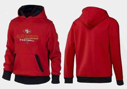 San Francisco 49ers Critical Victory Pullover Hoodie Red & Black