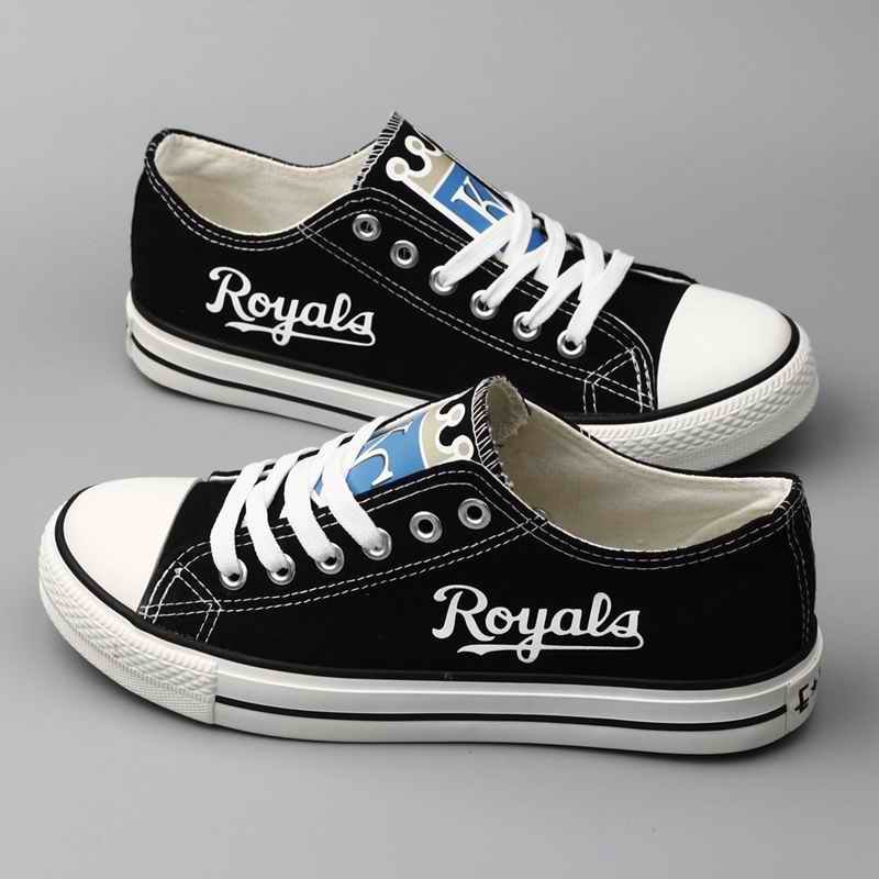 Women's Kansas City Royals Repeat Print Low Top Sneakers 002