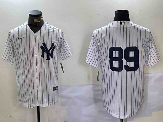 Men's New York Yankees #89 Jasson Dom