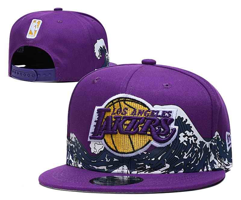 Los Angeles Lakers Stitched Snapback Hats 052