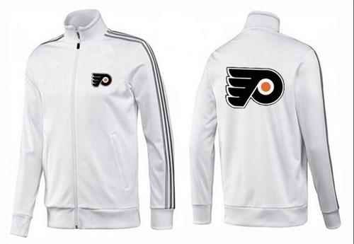 NHL Philadelphia Flyers Zip Jackets White-1