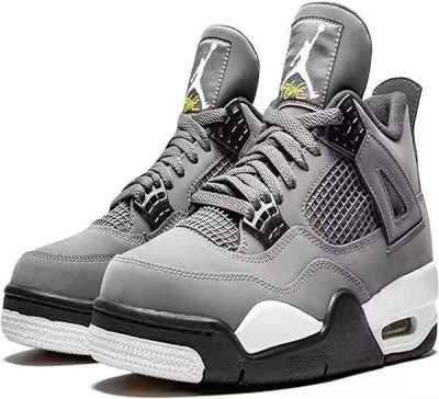 Men's Hot Sale Running weapon Air Jordan 4 Gray Shoes 0172