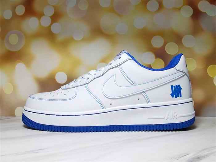 Men's Air Force 1 Low White/Royal Shoes 0255