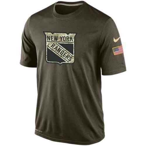 Men's New York Rangers Salute To Service Nike Dri-FIT T-Shirt