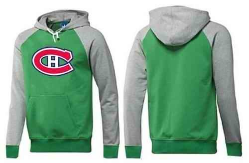 Montreal Canadiens Pullover Hoodie Green & Grey