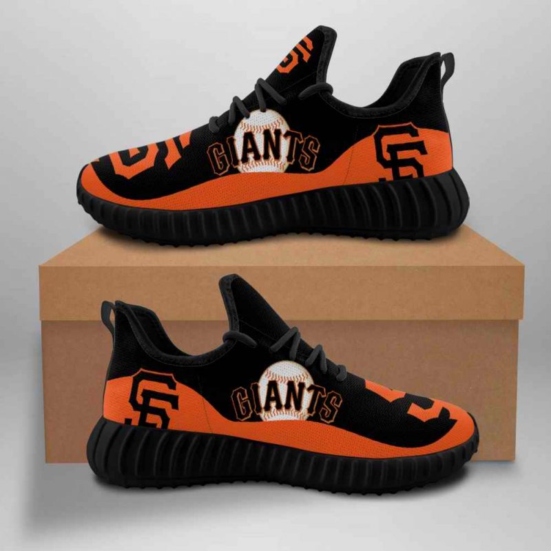 Women's MLB San Francisco Giants Mesh Knit Sneakers/Shoes 002