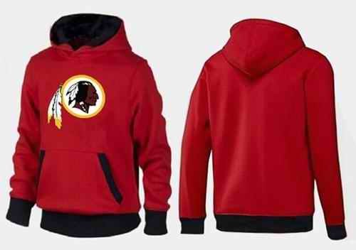 Washington Redskins Logo Pullover Hoodie Red & Black