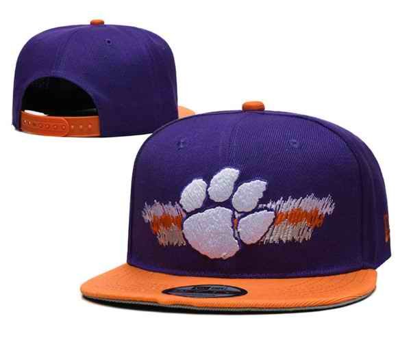 Clemson Tigers Stitched Snapback Hats 004