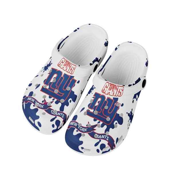 Men's New York Giants Bayaband Clog Shoes 002