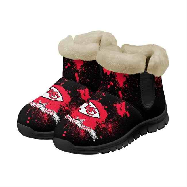 Men's Kansas City Chiefs 2024 Snow Boots/Shoes 003(Pls check description for details)