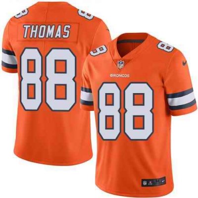 Nike Broncos #88 Demaryius Thomas Orange Youth Stitched NFL Limited Rush Jersey