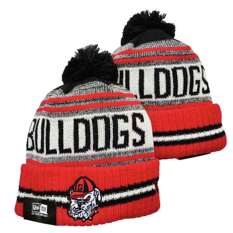 Georgia Bulldogs Knit Hats 002