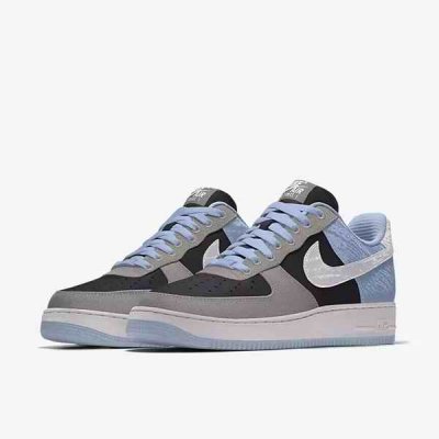 Men's Air Force 1 Low Gray/Black Shoes 0300